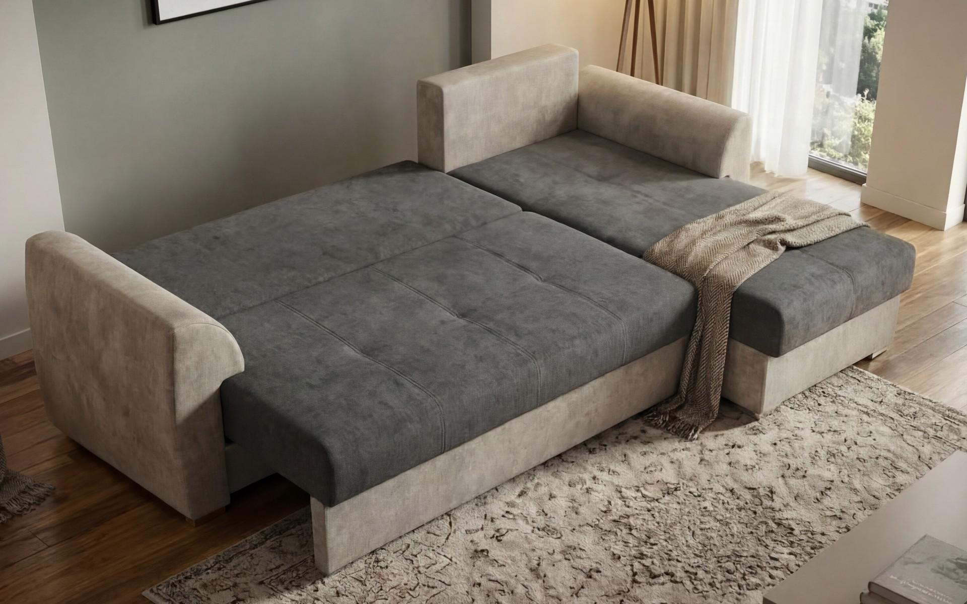 Coltar extensibil Berg, maro + maro deschis  5